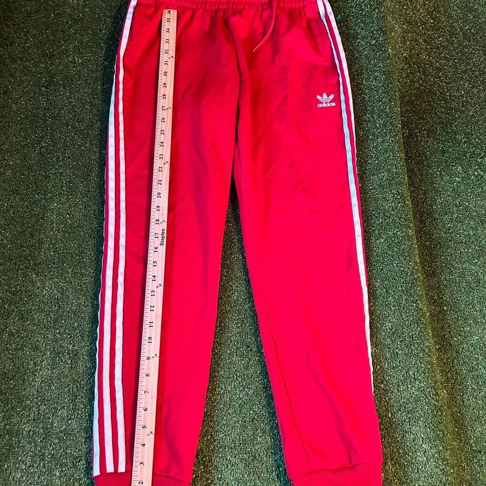 Adidas-originals Men's Red and Pink Joggers-tracksuits
